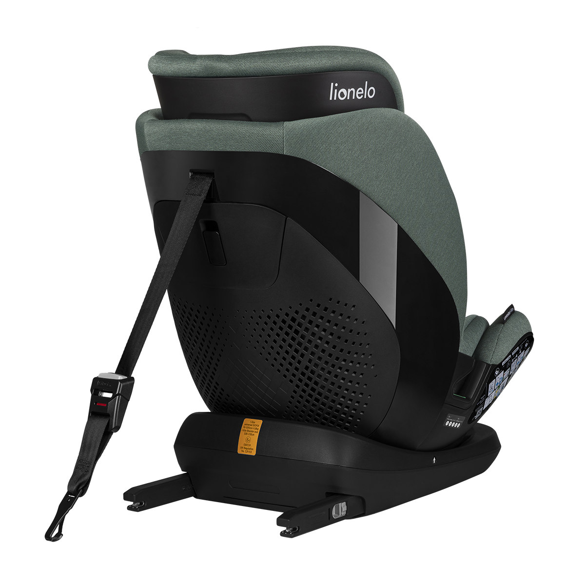 i-Size convertible car seat product view 4 Lionelo Lavender i-Size Green Pistachio
