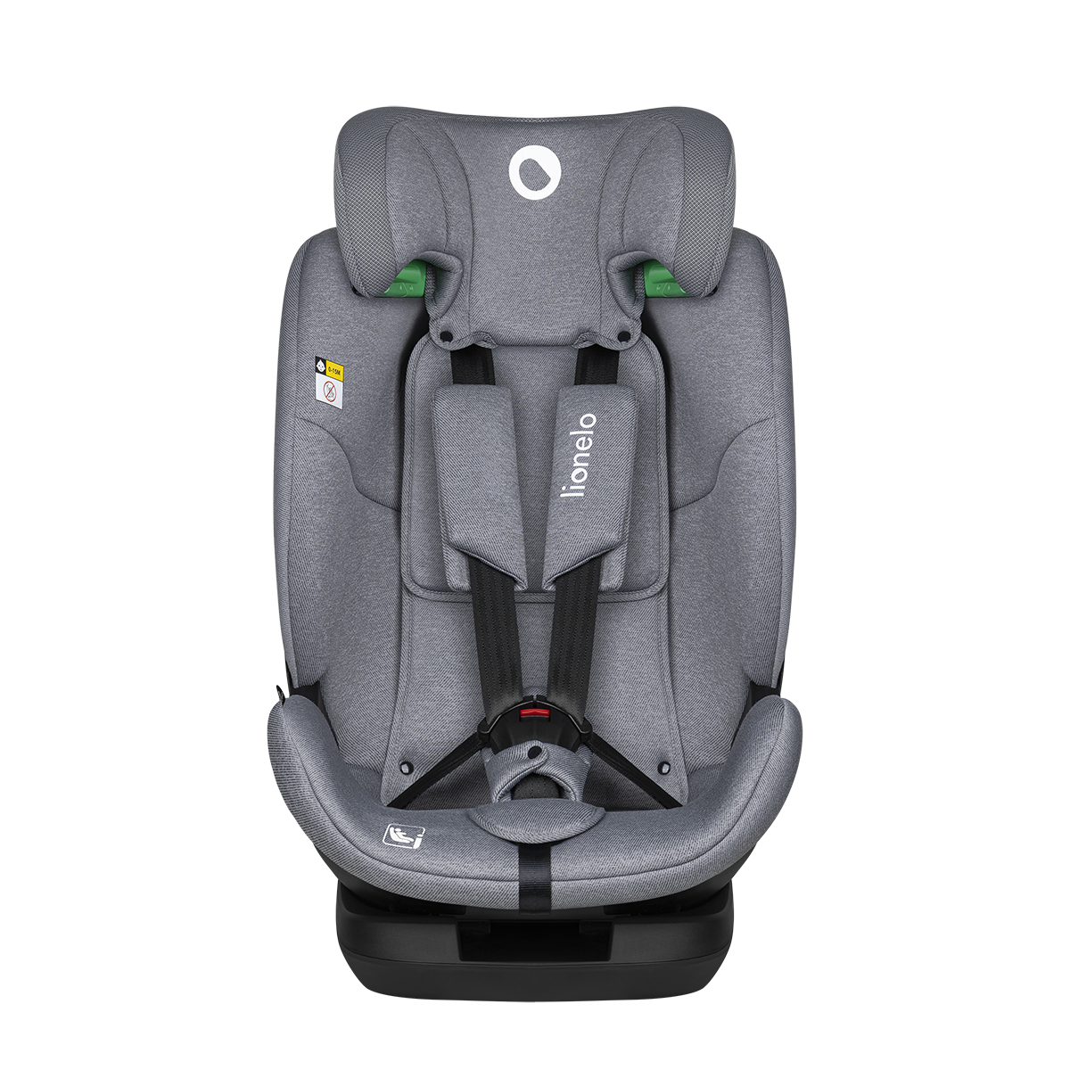 i-Size convertible car seat product view 2 Lionelo Lavender i-Size Grey Stone