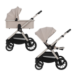 2-in-1 stroller with carrycot and stroller seat Lionelo Layla 2-in-1 Beige Sand