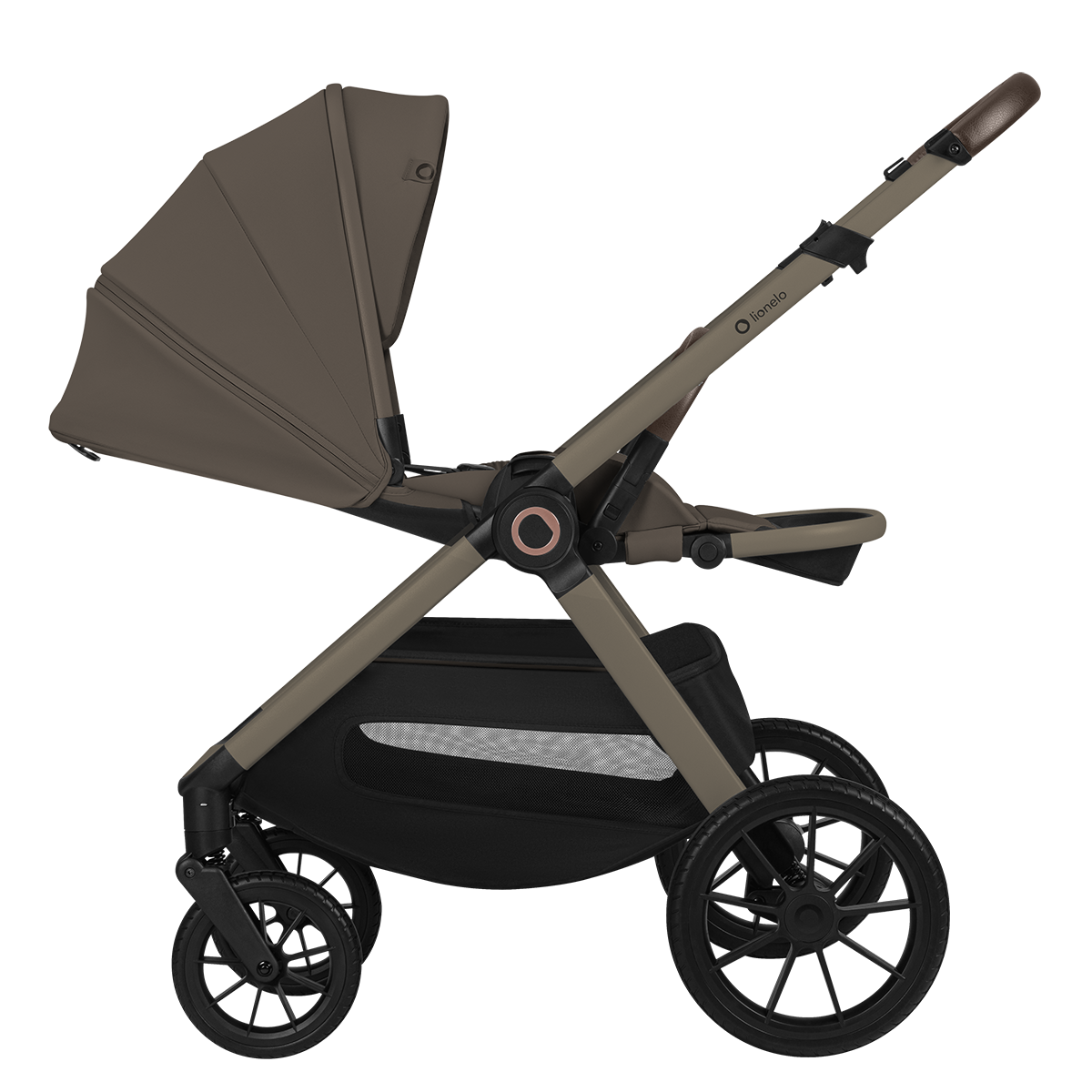 2-in-1 stroller product view 4 Lionelo Layla 2-in-1 Beige Taupe