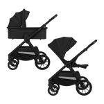 2-in-1 stroller with carrycot and stroller seat Lionelo Layla 2-in-1 Black Onyx