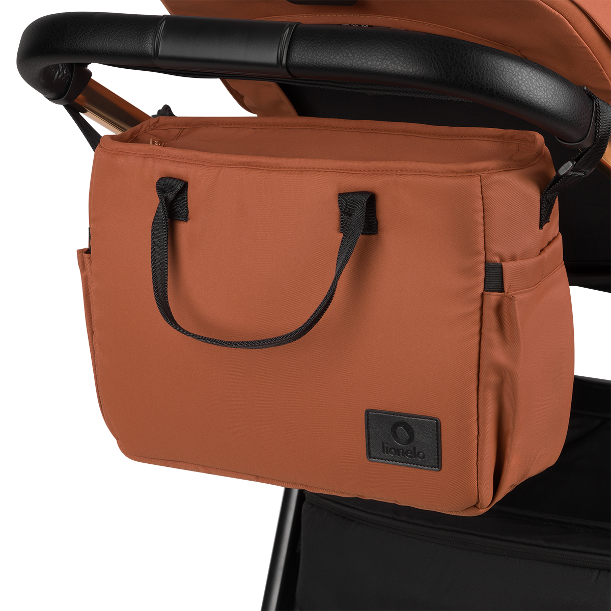 2-in-1 stroller product view 5 Lionelo Layla 2-in-1 Brown Rust