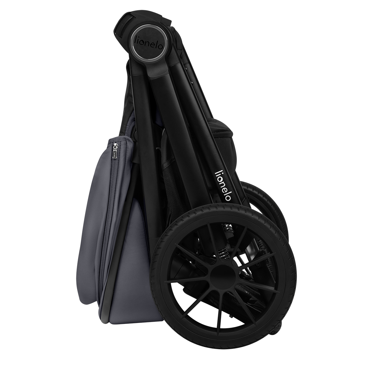 2-in-1 stroller product view 7 Lionelo Layla 2-in-1 Grey Stone