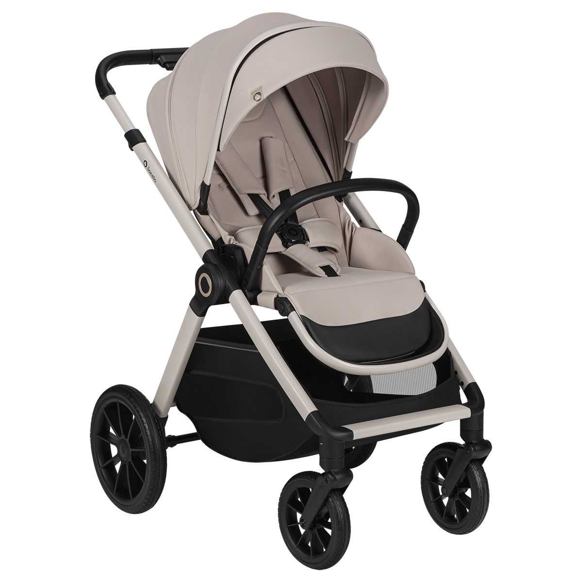 3-in-1 stroller product view 3 Lionelo Layla 3-in-1 Beige Sand