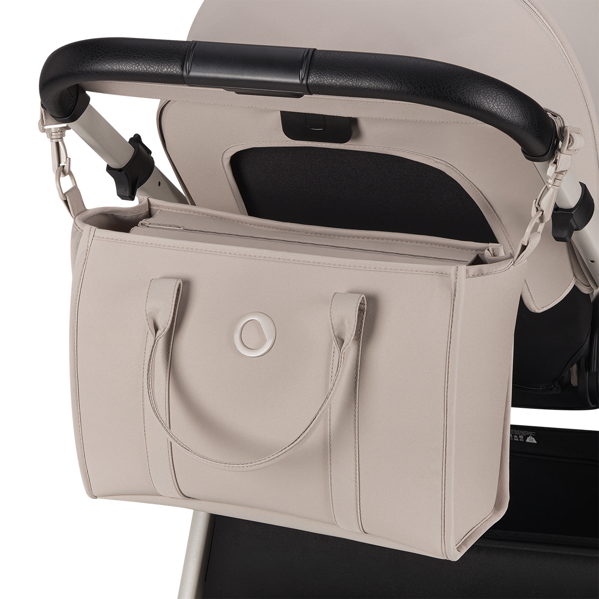 3-in-1 stroller product view 6 Lionelo Layla 3-in-1 Beige Sand