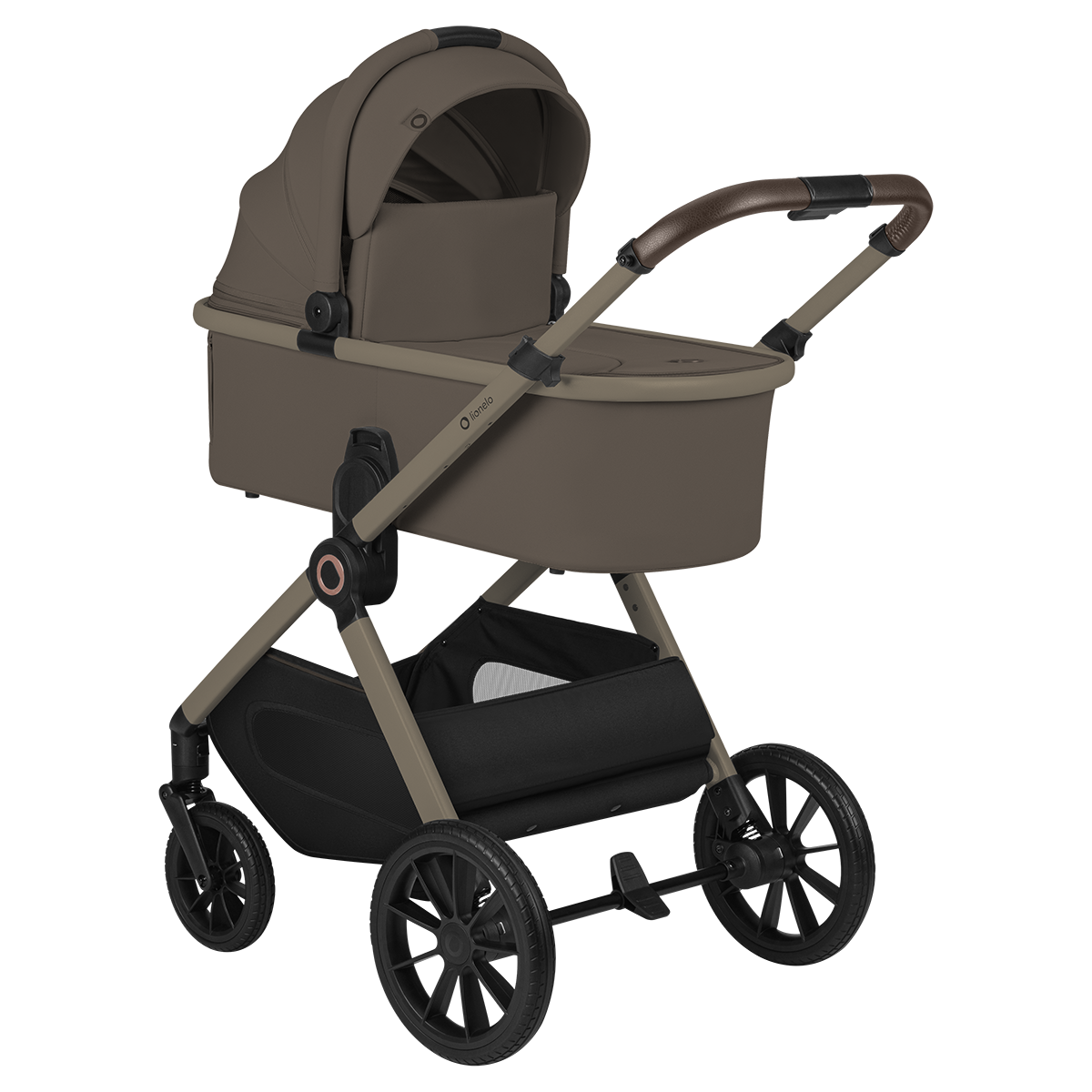 3-in-1 stroller product view 4 Lionelo Layla 3-in-1 Beige Taupe