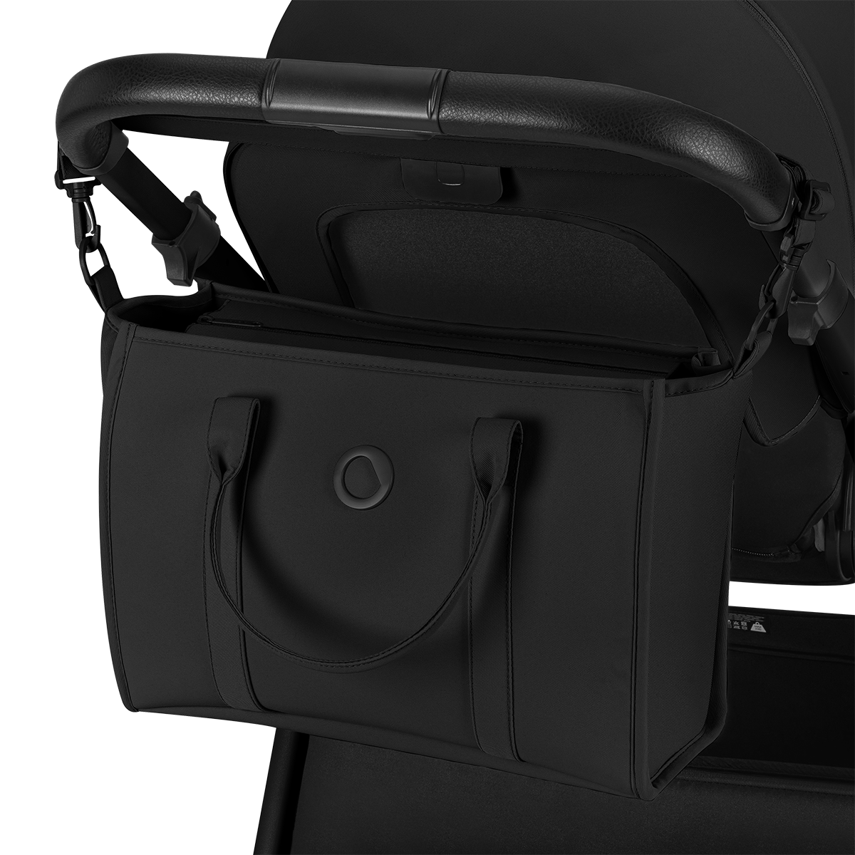 3-in-1 stroller product view 6 Lionelo Layla 3-in-1 Black Onyx