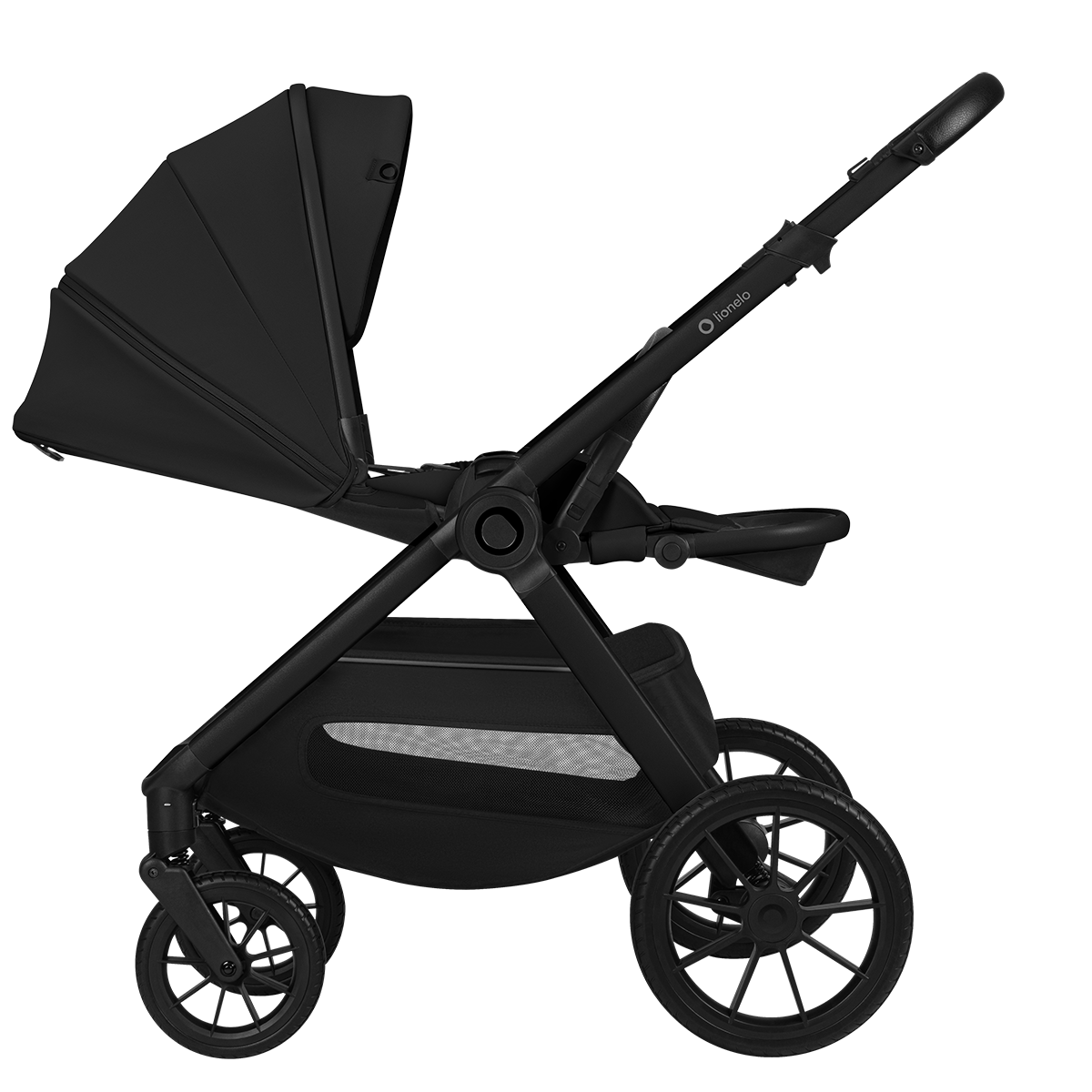 3-in-1 stroller product view 8 Lionelo Layla 3-in-1 Black Onyx