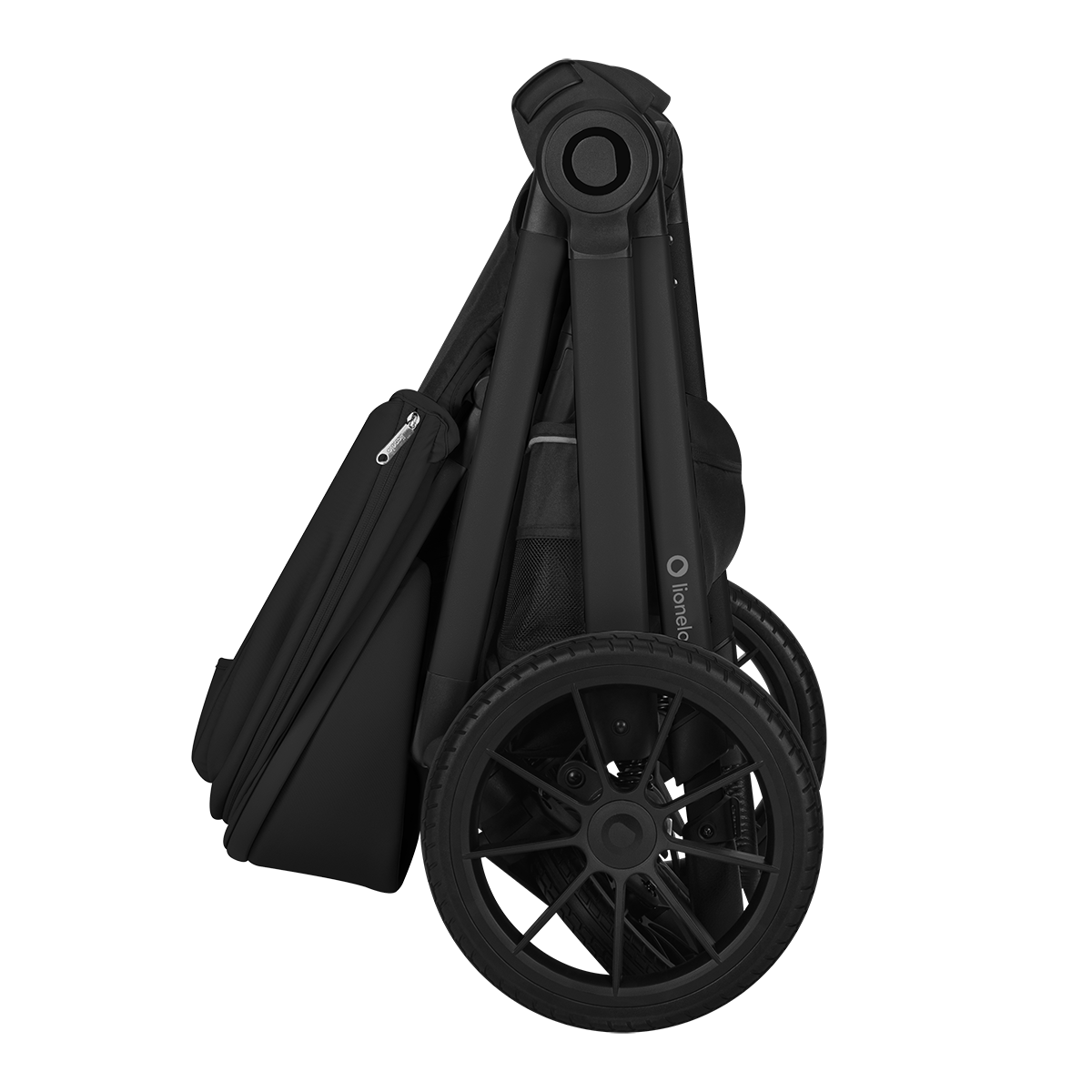 3-in-1 stroller product view 9 Lionelo Layla 3-in-1 Black Onyx