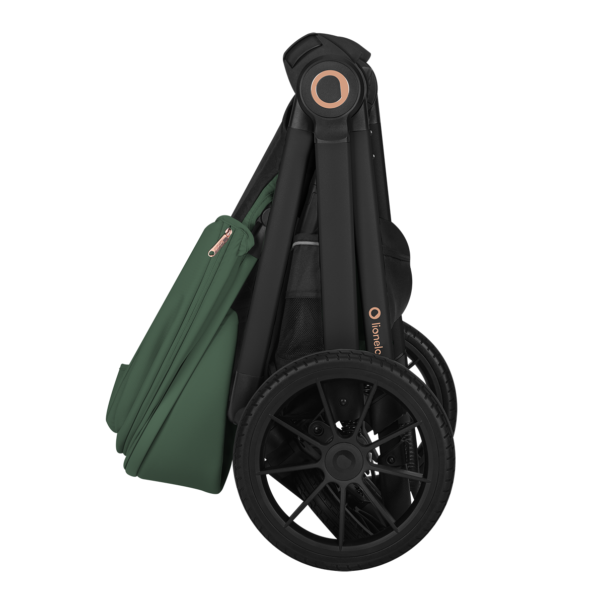 3-in-1 stroller product view 9 Lionelo Layla 3-in-1 Green Forest
