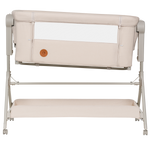 bedside crib product view 2 Lionelo Leonie Plus Beige Sand