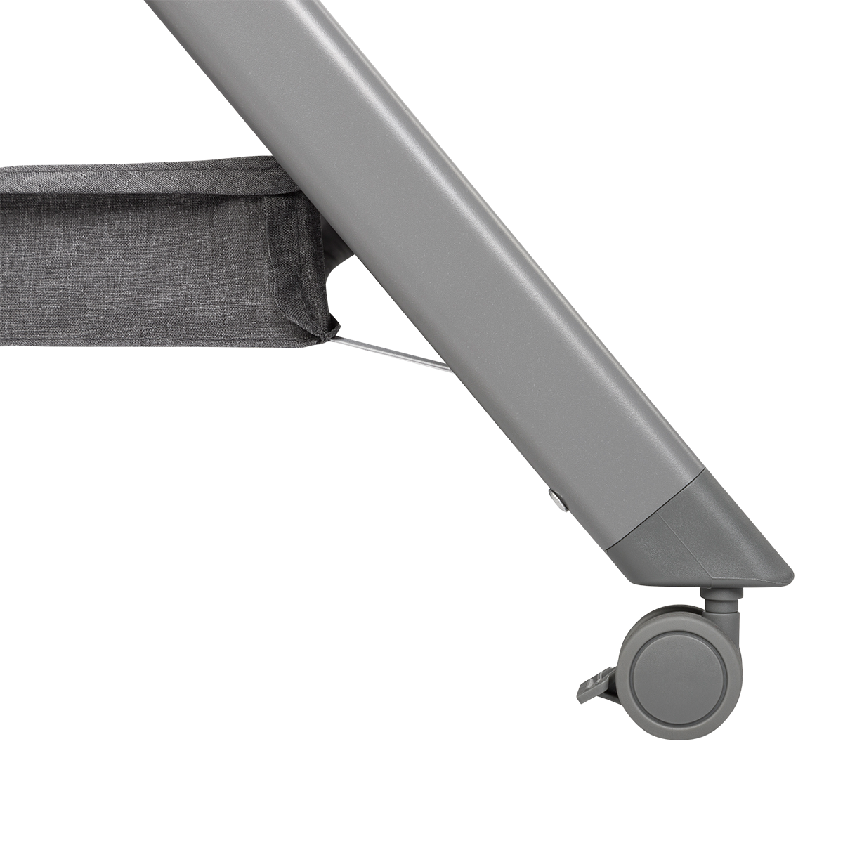 bedside crib product view 6 Lionelo Leonie Plus Grey Stone