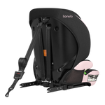 i-Size convertible car seat product view 4 Lionelo Levi Fix i-Size Pink Baby