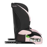 i-Size convertible car seat product view 5 Lionelo Levi Fix i-Size Pink Baby