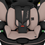 i-Size convertible car seat product view 4 Lionelo Levi i-Size Beige Latte