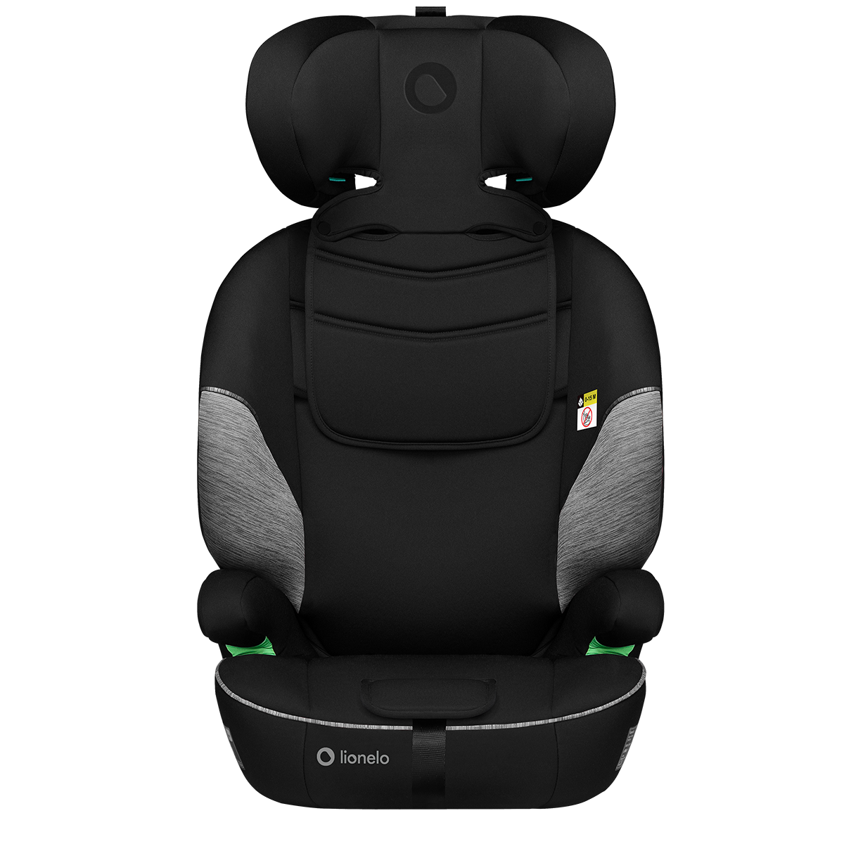 i-Size convertible car seat product view 2 Lionelo Levi i-Size Black Grey