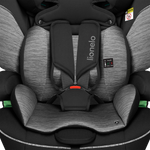 i-Size convertible car seat product view 4 Lionelo Levi i-Size Black Grey