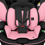 i-Size convertible car seat product view 4 Lionelo Levi i-Size Pink Baby