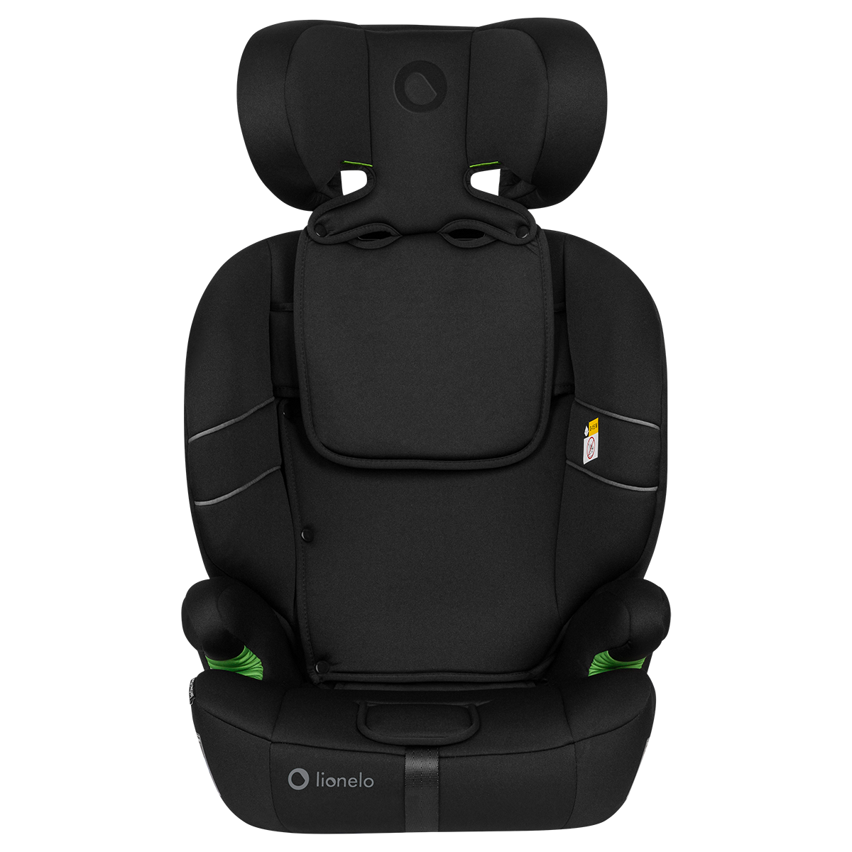i-Size convertible car seat product view 2 Lionelo Levi One i-Size Black Carbon