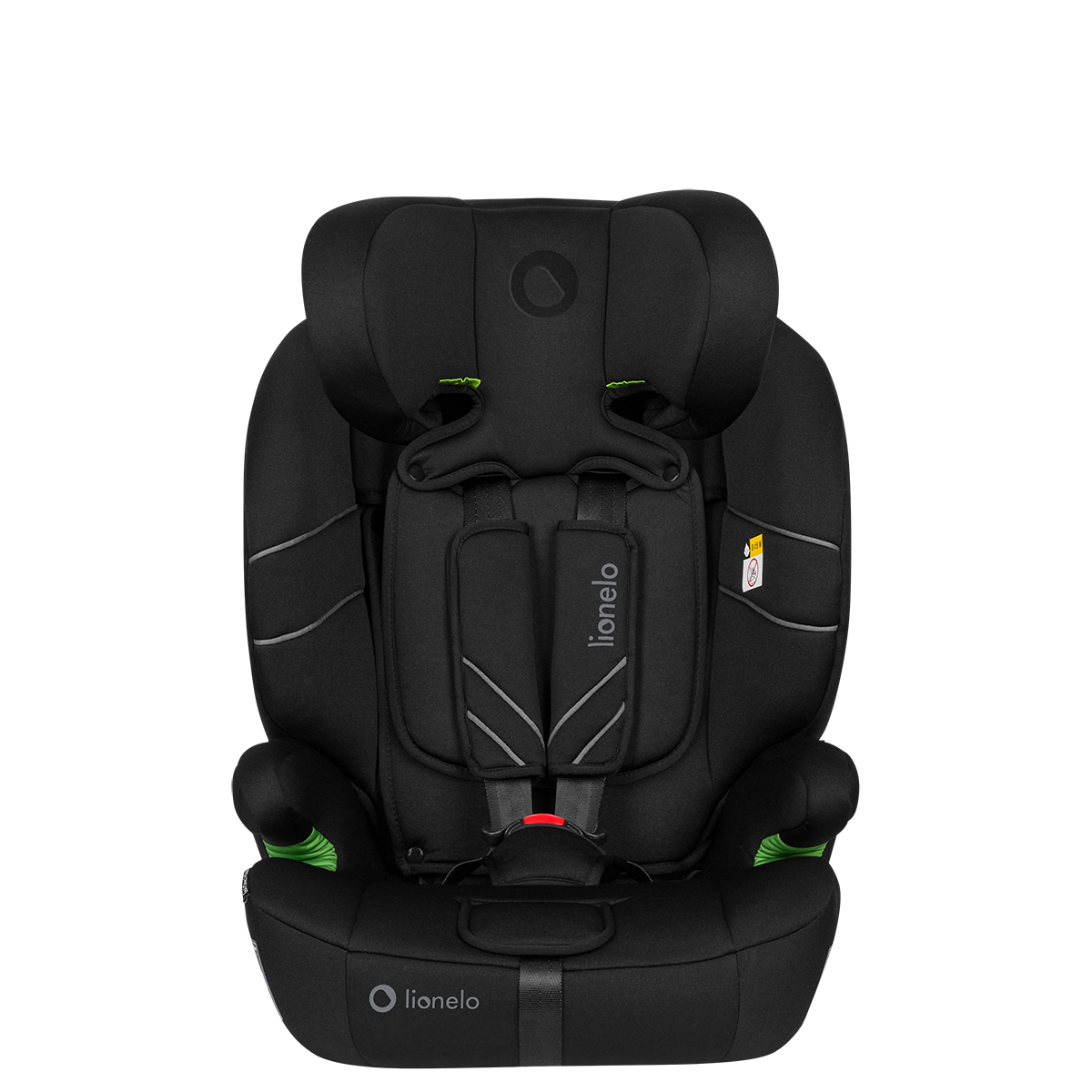 i-Size convertible car seat product view 3 Lionelo Levi One i-Size Black Carbon