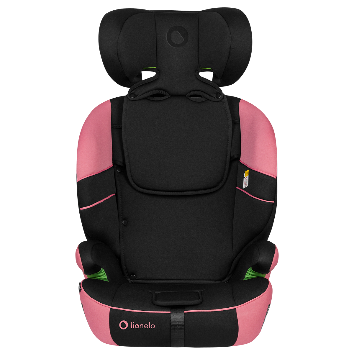 i-Size convertible car seat product view 2 Lionelo Levi One i-Size Pink Rose