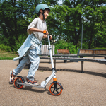 children's scooter product view 2 Lionelo Luca Graphite Black