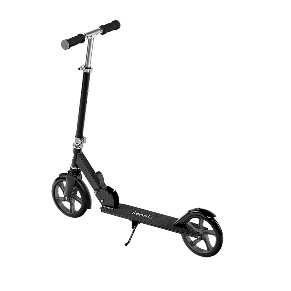 children's scooter product view 4 Lionelo Luca Graphite Black