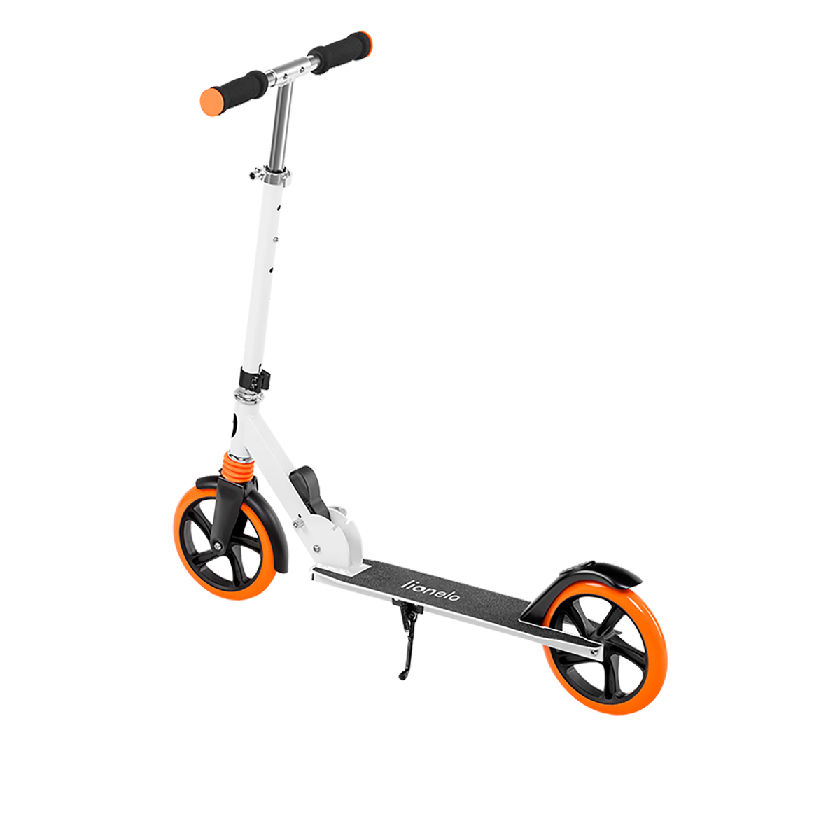 children's scooter product view 4 Lionelo Luca White Orange