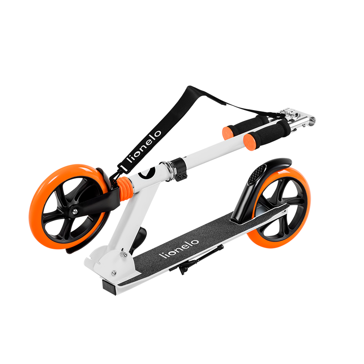 children's scooter product view 5 Lionelo Luca White Orange