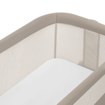 bedside crib product view 6 Lionelo Luna Beige Sand