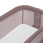 bedside crib product view 7 Lionelo Luna Beige Taupe