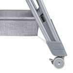 bedside crib product view 6 Lionelo Luna Grey Concrete