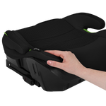 i-Size booster car seat product view 4 Lionelo Luuk Fix i-Size Black Carbon