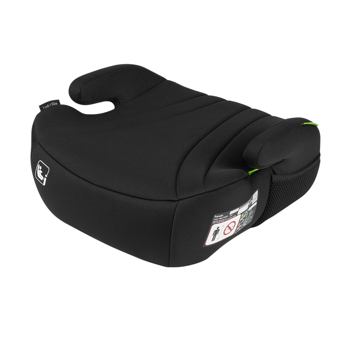 i-Size booster car seat Lionelo Luuk i-Size Black