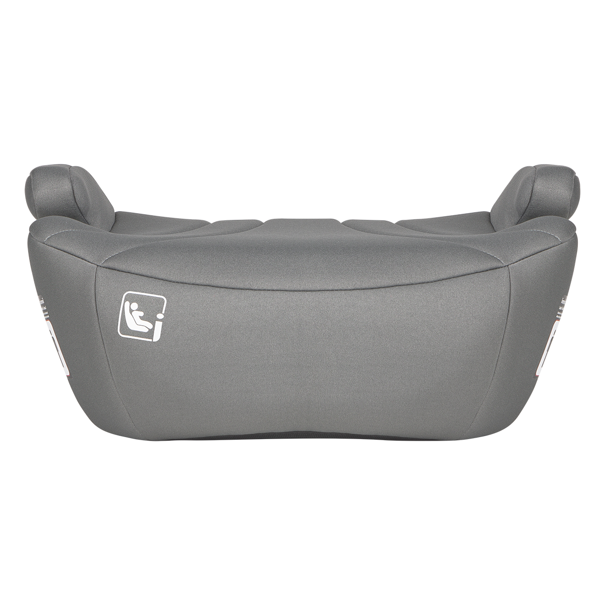 i-Size booster car seat product view 3 Lionelo Luuk i-Size Grey