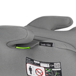 i-Size booster car seat product view 4 Lionelo Luuk i-Size Grey