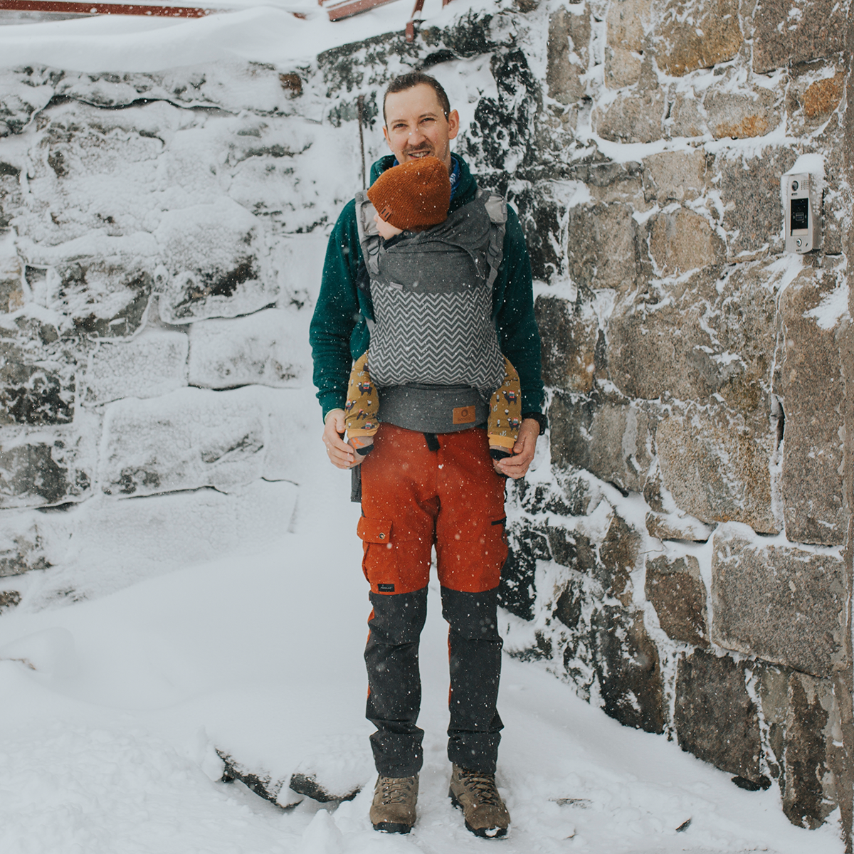 baby carrier product view 3 Lionelo Margareet Wave