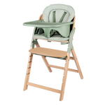 convertible high chair product view 3 Lionelo Megan Green Wood