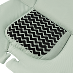 convertible high chair product view 8 Lionelo Megan Green Wood