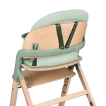 convertible high chair product view 9 Lionelo Megan Green Wood