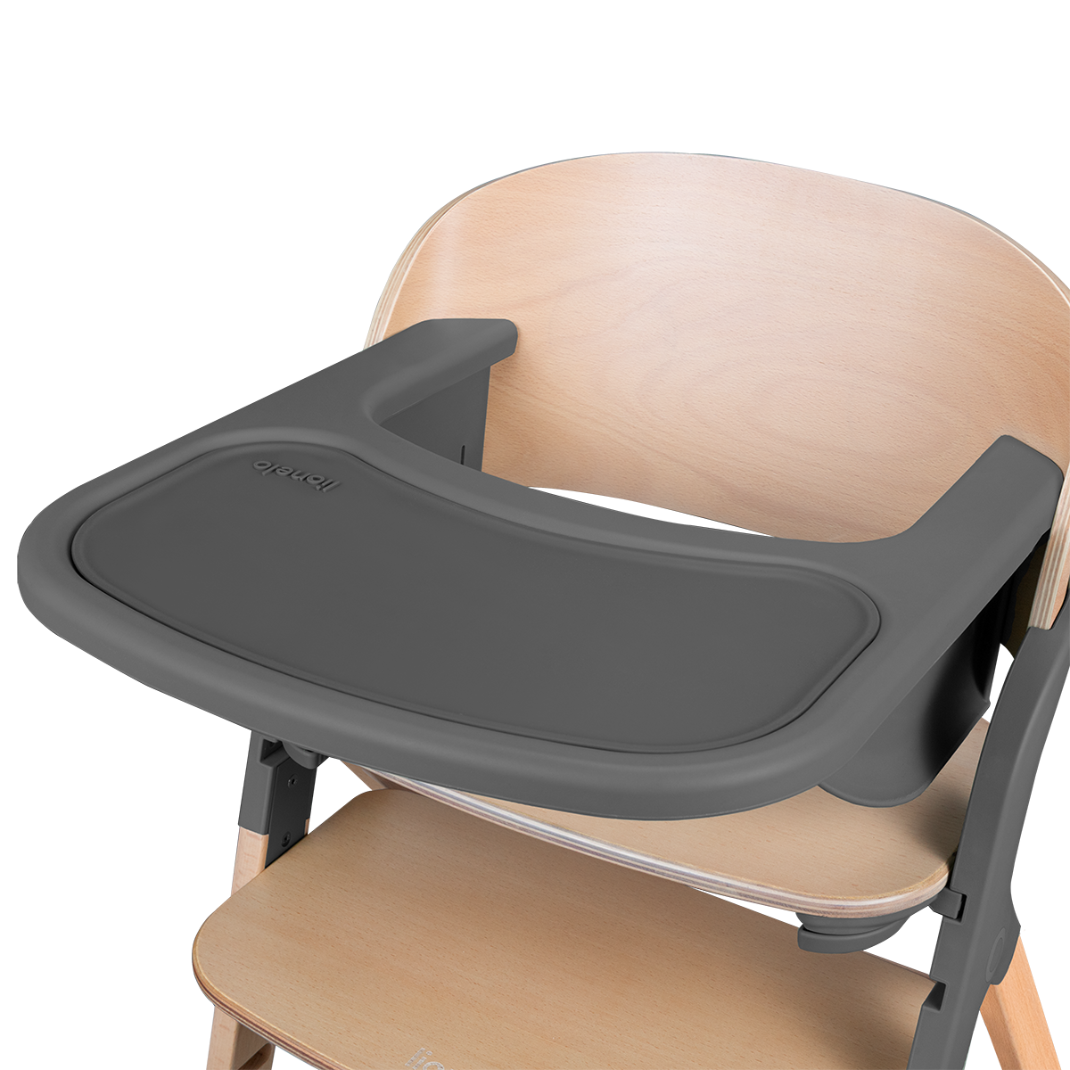 convertible high chair product view 7 Lionelo Megan Grey Wood