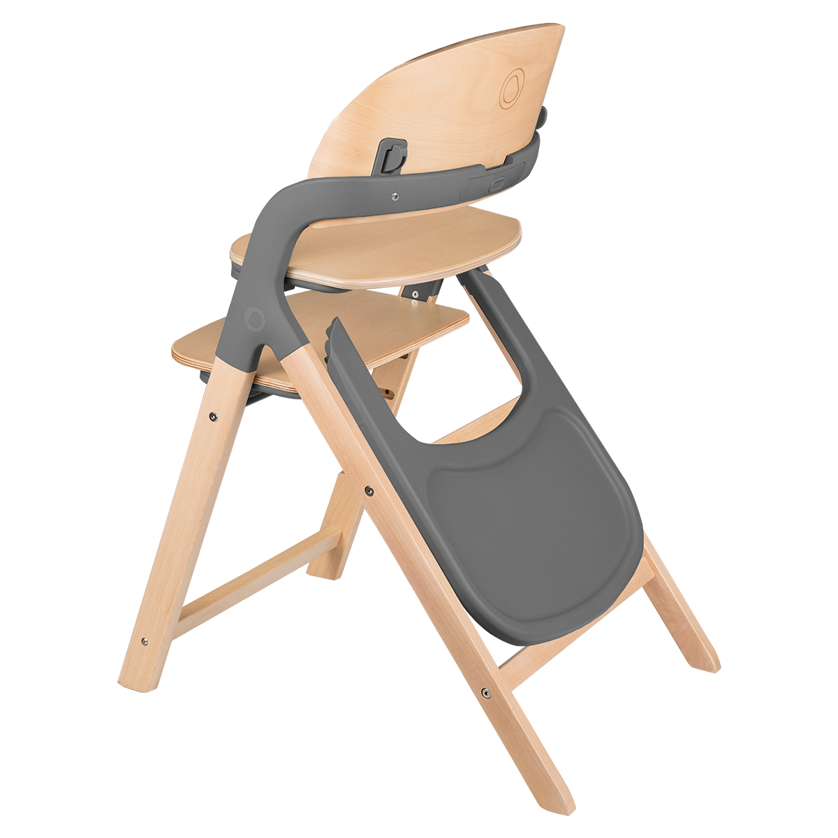 convertible high chair product view 10 Lionelo Megan Grey Wood