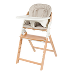convertible high chair product view 3 Lionelo Megan White Wood