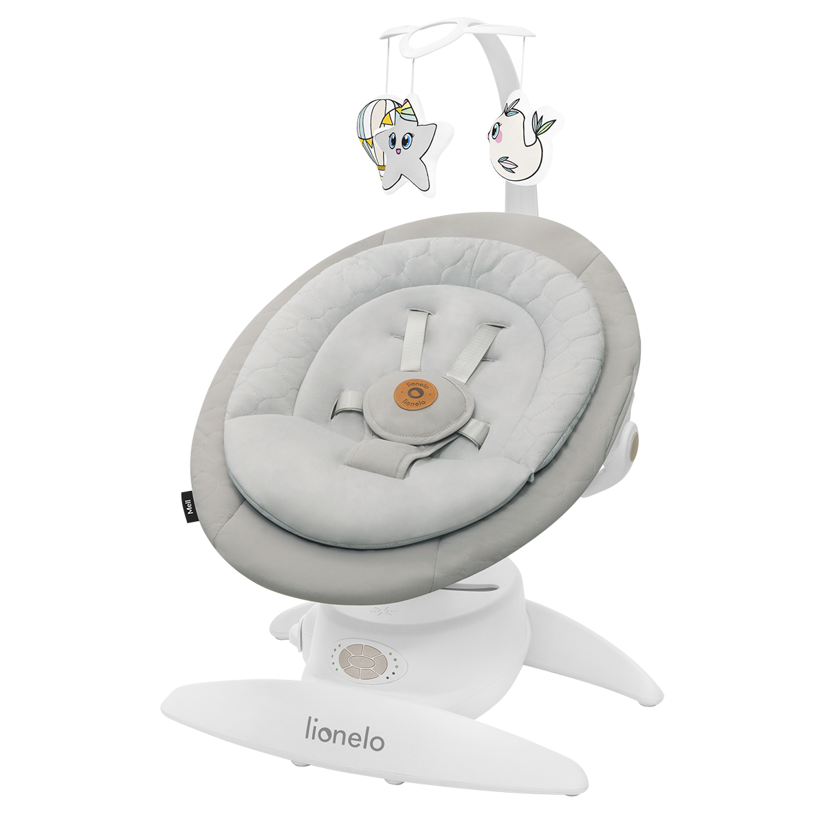 baby bouncer or rocker Lionelo Mell Beige Sand