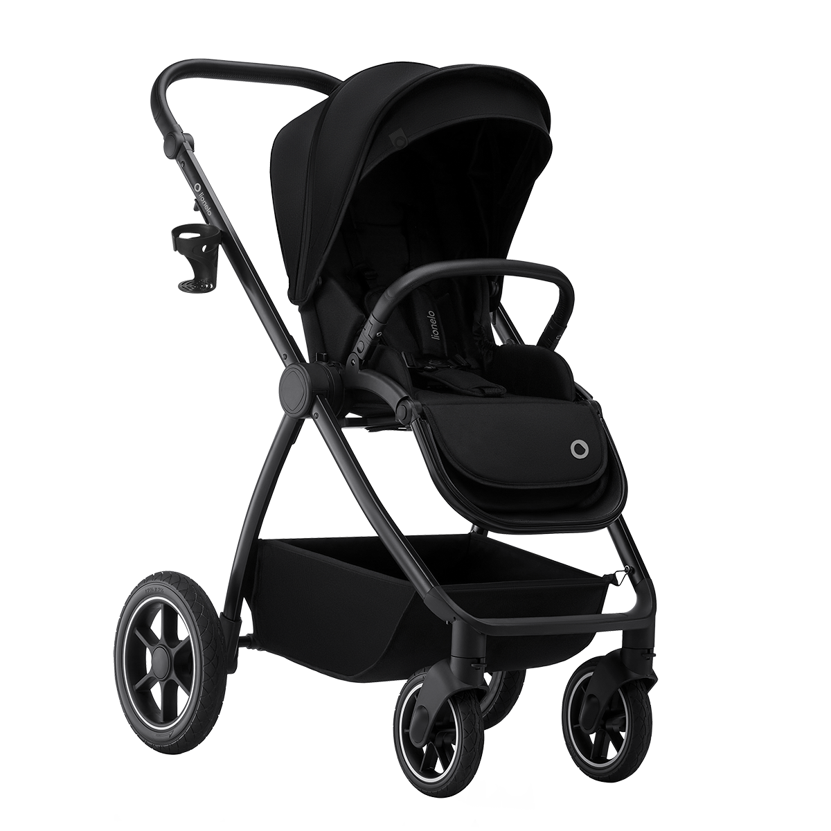3-in-1 stroller product view 3 Lionelo Meril 3-in-1 Black Onyx