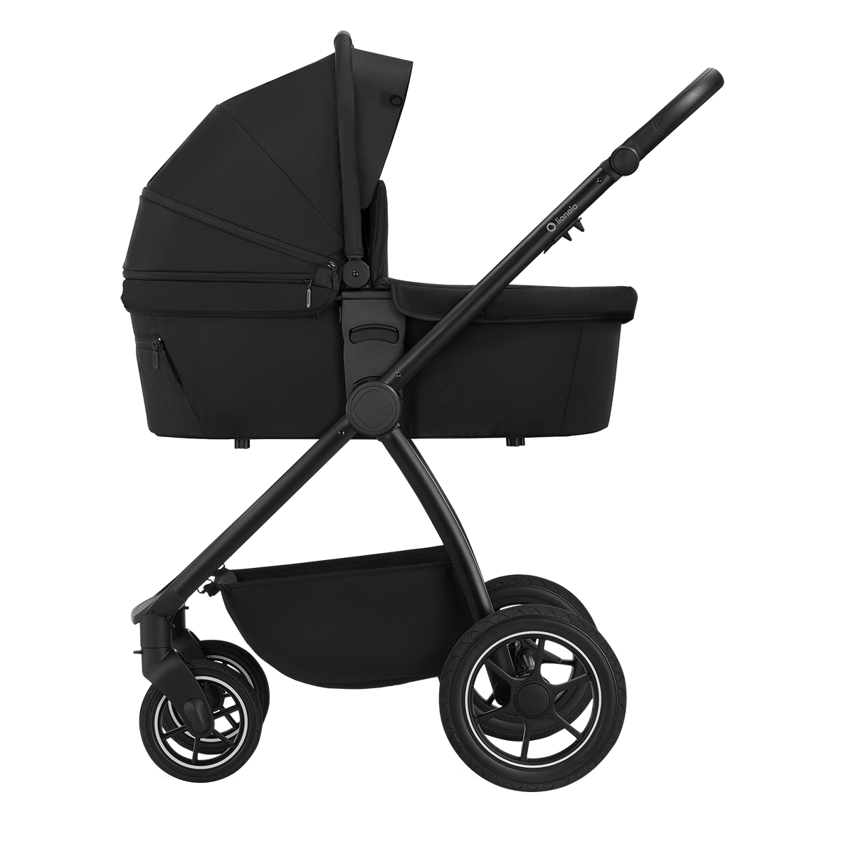 3-in-1 stroller product view 4 Lionelo Meril 3-in-1 Black Onyx
