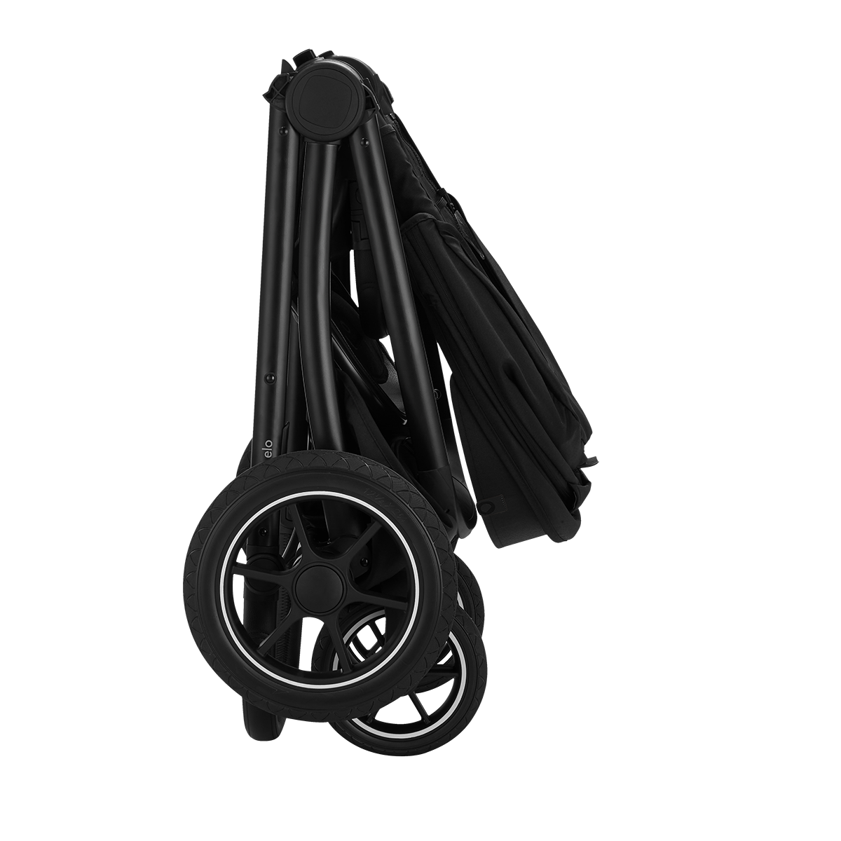3-in-1 stroller product view 7 Lionelo Meril 3-in-1 Black Onyx