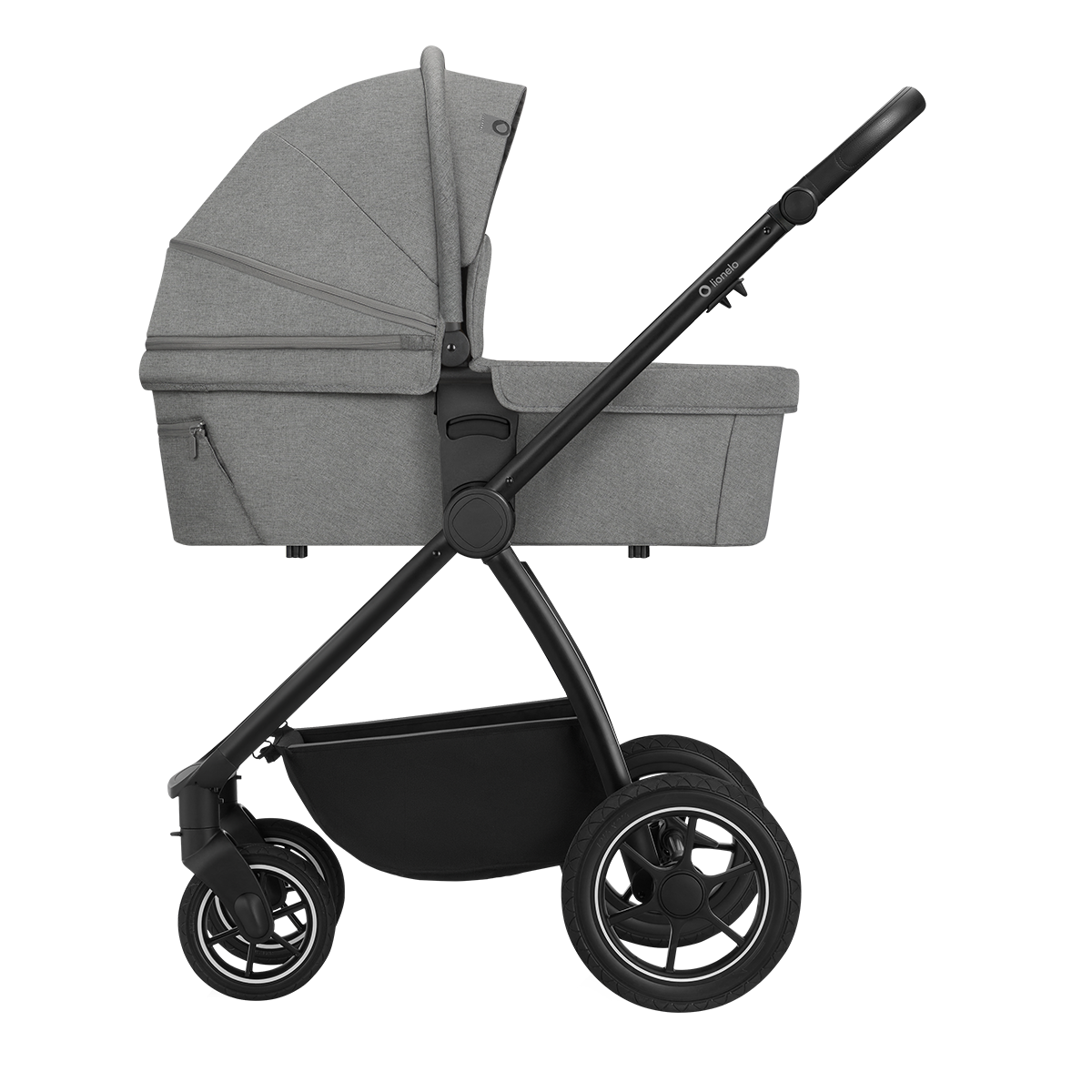 3-in-1 stroller product view 4 Lionelo Meril 3-in-1 Grey Stone