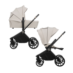 2-in-1 stroller with carrycot and stroller seat Lionelo Mika Plus 2-in-1 Beige Sand