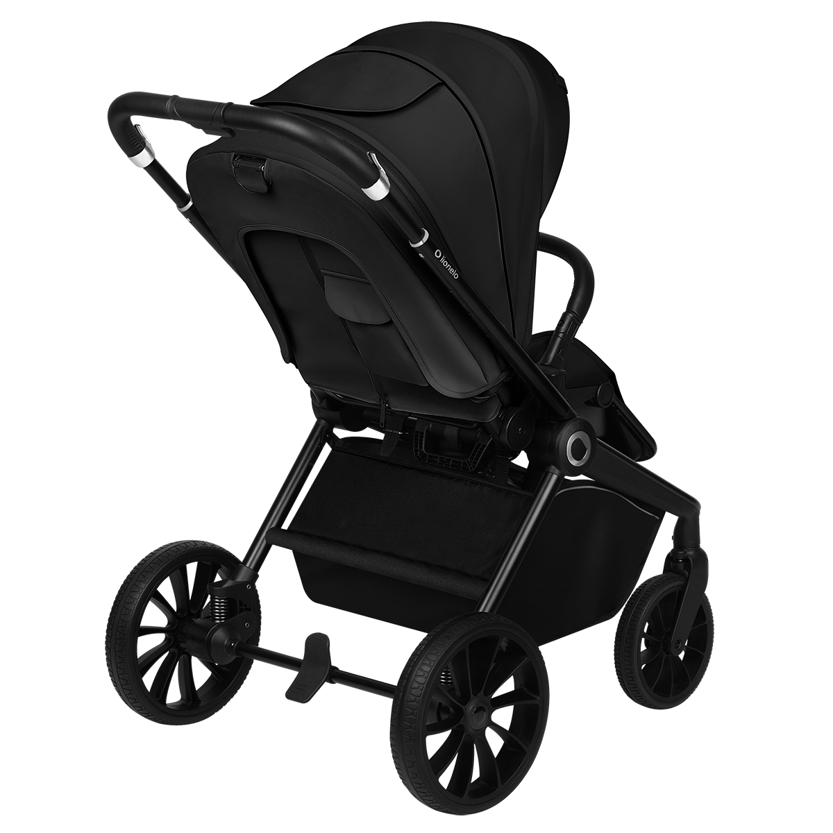 2-in-1 stroller product view 4 Lionelo Mika Plus 2-in-1 Black Onyx
